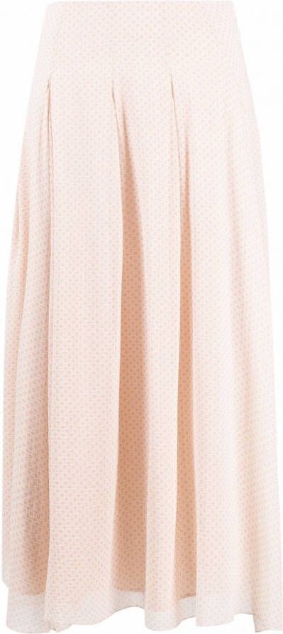 Fabiana Filippi A-lijn maxi-rok Roze
