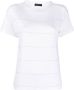 Fabiana Filippi T-shirt met kralen Wit - Thumbnail 1