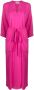 Fabiana Filippi Midi-jurk met lange mouwen Roze - Thumbnail 1