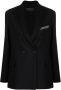 Fabiana Filippi Blazer met dubbele rij knopen Zwart - Thumbnail 1