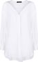 Fabiana Filippi Blouse met capuchon Wit - Thumbnail 1