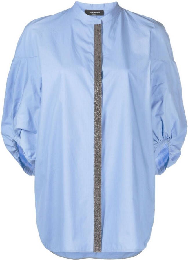 Fabiana Filippi Blouse met detail Blauw