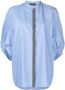Fabiana Filippi Blouse met detail Blauw - Thumbnail 1