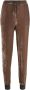 Fabiana Filippi Broek met trekkoord Beige - Thumbnail 1