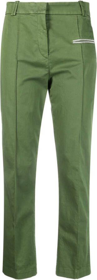 Fabiana Filippi Straight broek Groen