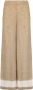 Fabiana Filippi Broek met wijde pijpen Beige - Thumbnail 1