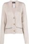 Fabiana Filippi Button-up vest Beige - Thumbnail 1