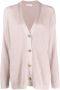 Fabiana Filippi Vest met contrasterende rand Roze - Thumbnail 1