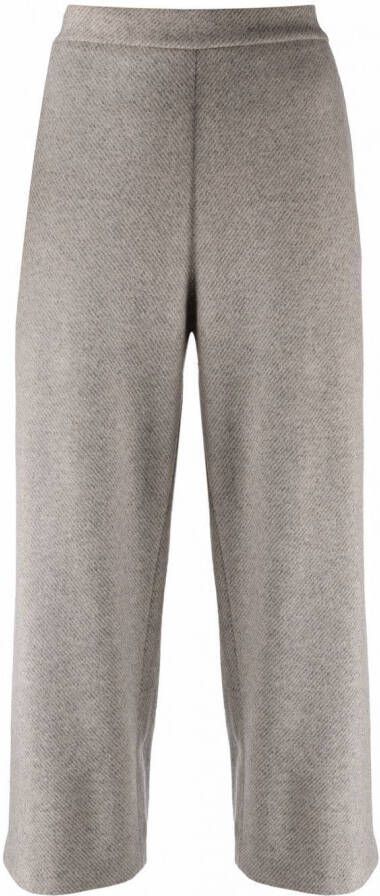 Fabiana Filippi Cropped broek Grijs