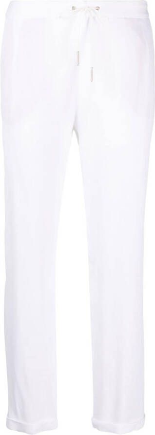 Fabiana Filippi Straight broek met trekkoord Wit