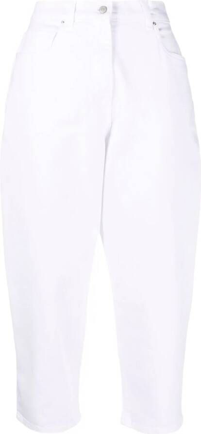 Fabiana Filippi Cropped broek Wit