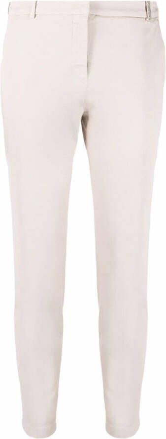 Fabiana Filippi Cropped broek Beige