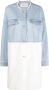 Fabiana Filippi Denim jas Blauw - Thumbnail 1
