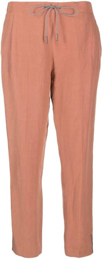 Fabiana Filippi Broek met trekkoord Beige