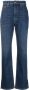 Fabiana Filippi Jeans met zijsplit Blauw - Thumbnail 1