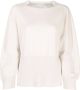 Fabiana Filippi Kasjmier trui Beige - Thumbnail 1