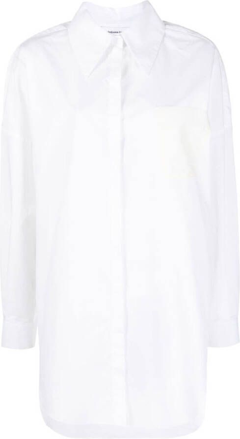 Fabiana Filippi Lang T-shirt Wit