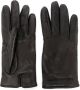Fabiana Filippi Leren handschoenen Zwart - Thumbnail 1