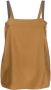 Fabiana Filippi Metallic top Bruin - Thumbnail 1