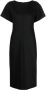 Fabiana Filippi Midi-jurk met korte mouwen Zwart - Thumbnail 1
