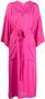 Fabiana Filippi Midi-jurk met lange mouwen Roze - Thumbnail 1