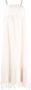 Fabiana Filippi Mouwloze jurk Beige - Thumbnail 1