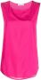 Fabiana Filippi Mouwloze top Roze - Thumbnail 1