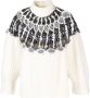 Fabiana Filippi Opengebreide trui Beige - Thumbnail 1