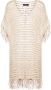 Fabiana Filippi Opengebreide trui Beige - Thumbnail 1