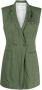 Fabiana Filippi Blazer met dubbele rij knopen Groen - Thumbnail 1