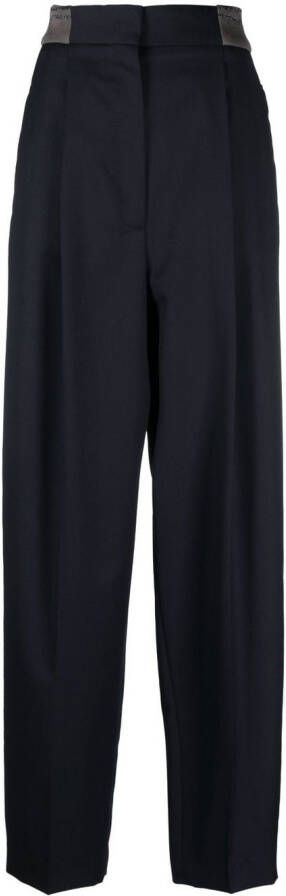 Fabiana Filippi Straight broek Blauw