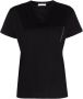 Fabiana Filippi T-shirt met borstzak Zwart - Thumbnail 1