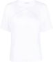 Fabiana Filippi T-shirt verfraaid met kralen Wit - Thumbnail 1