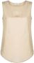 Fabiana Filippi Top met ronde hals Beige - Thumbnail 1