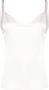 Fabiana Filippi Satijnen top met metallic afwerking Beige - Thumbnail 1