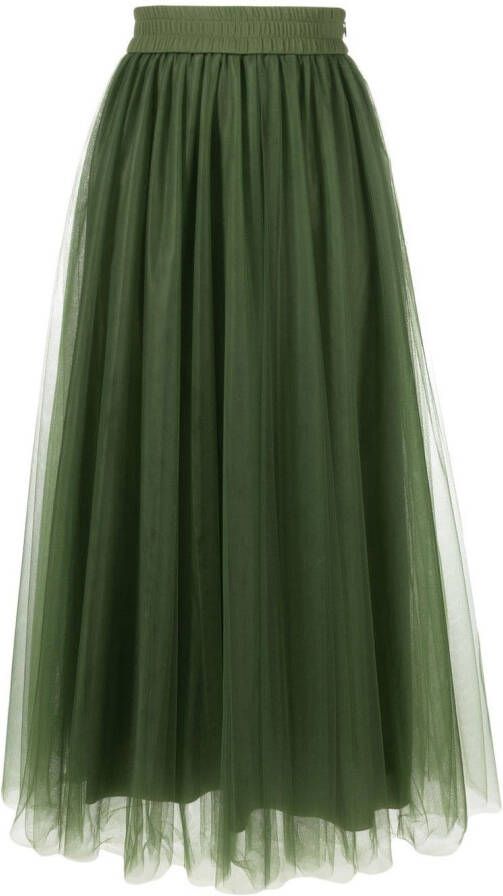 Fabiana Filippi Tulen midi-rok Groen