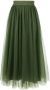 Fabiana Filippi Tulen midi-rok Groen - Thumbnail 1
