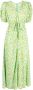 Faithfull the Brand Jurk met bloemenprint Groen - Thumbnail 1