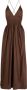 Faithfull the Brand Mouwloze maxi-jurk Bruin - Thumbnail 1
