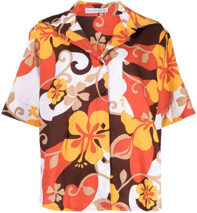 Faithfull the Brand Shirt met bloemenprint Veelkleurig
