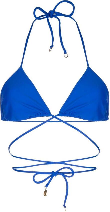 Faithfull the Brand Bikinitop Blauw