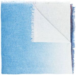 Faliero Sarti Gebreide sjaal Blauw
