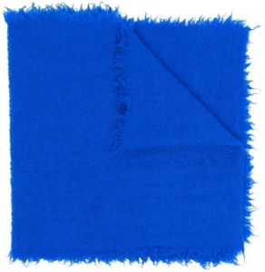 Faliero Sarti Gebreide sjaal Blauw