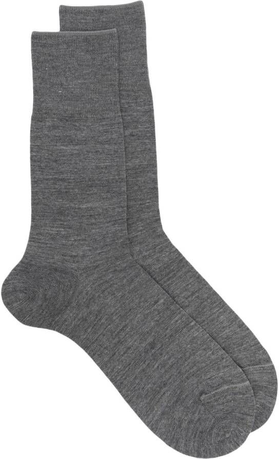 Falke Sokken met logo Grijs