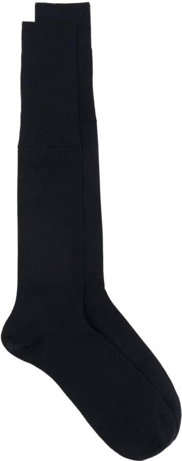 Falke Sokken met print Blauw
