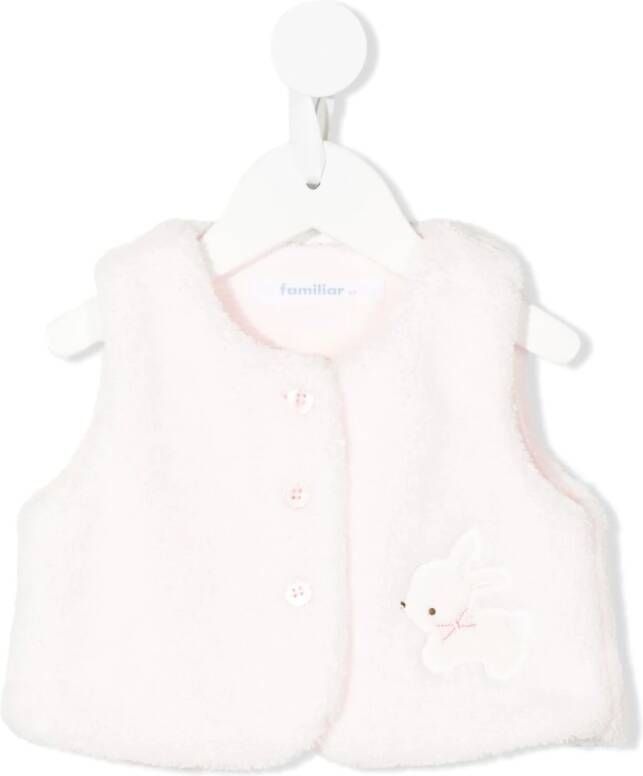 Familiar Bodywarmer met patch Roze