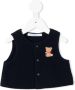Familiar Bodywarmer met teddybeerprint Blauw - Thumbnail 1