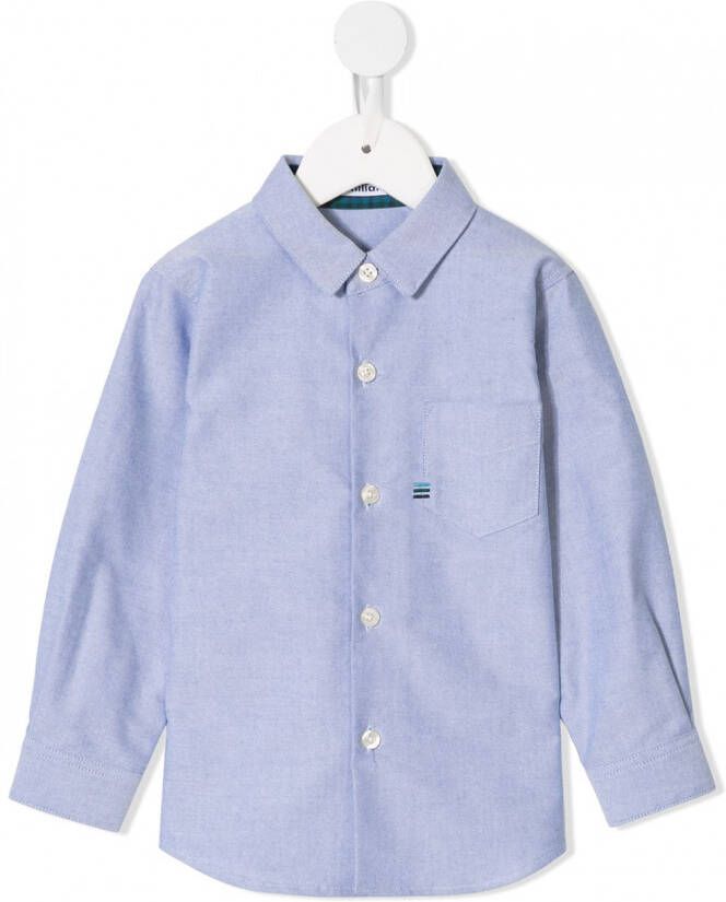 Familiar Button-down shirt Blauw
