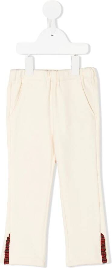 Familiar Straight broek Geel