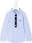 Familiar Poloshirt met lange mouwen Blauw - Thumbnail 1